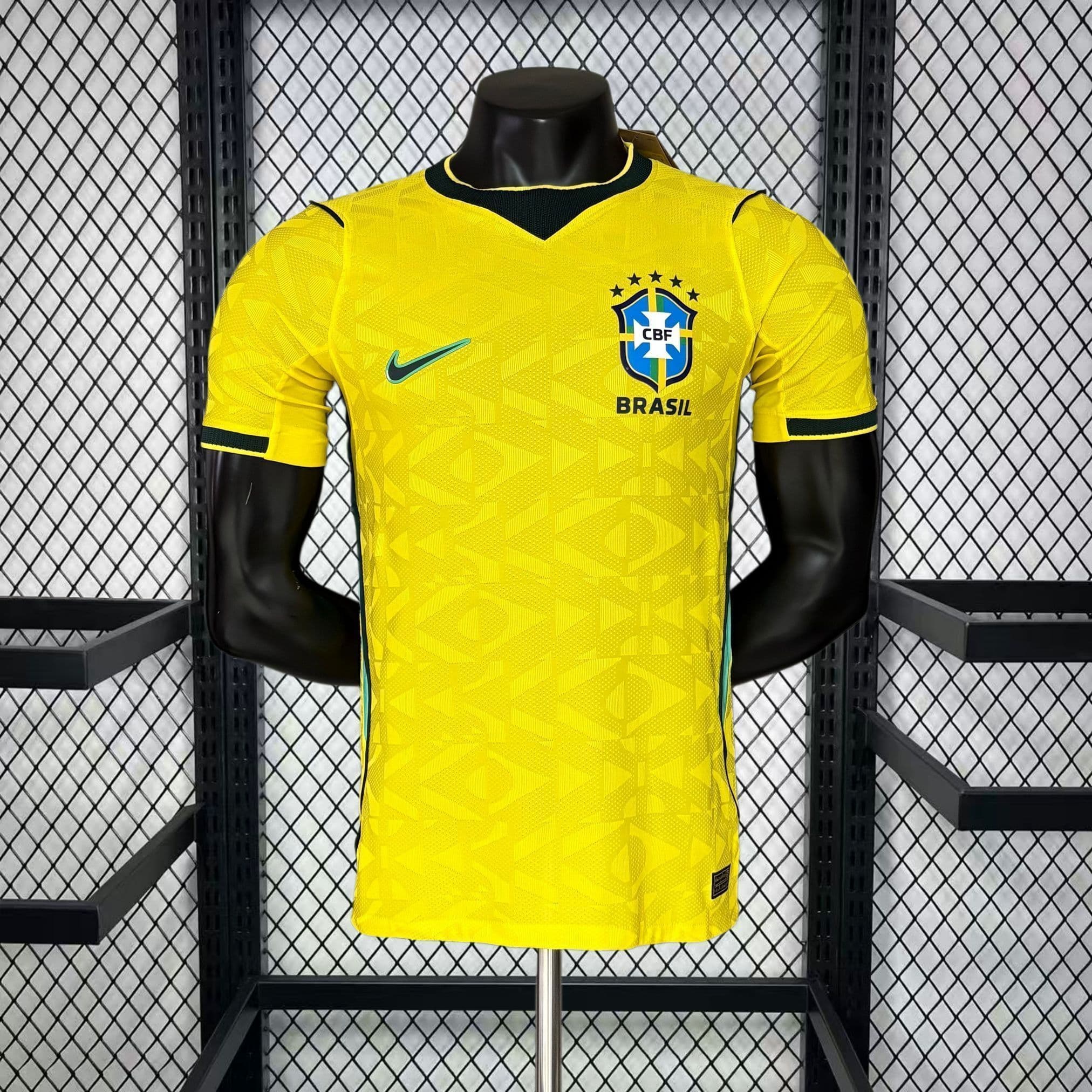 Jersey Brasil local amarillo 2026/27